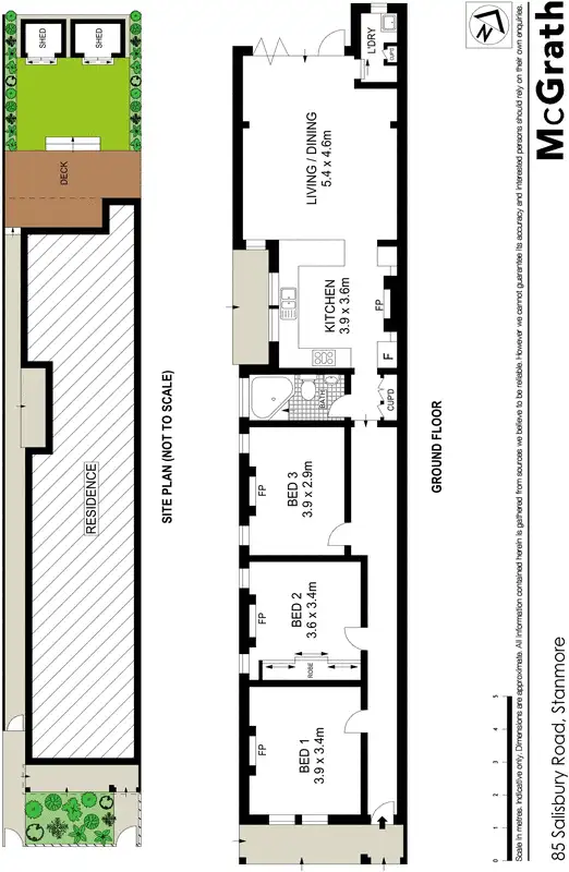 Floorplan of Homely house listing, 85 Salisbury Road, Stanmore NSW 2048