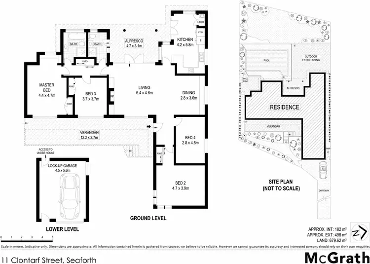 Floorplan of Homely house listing, 11 Clontarf Street, Seaforth NSW 2092
