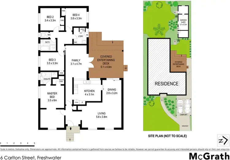Floorplan of Homely house listing, 6 Carlton Street, Freshwater NSW 2096
