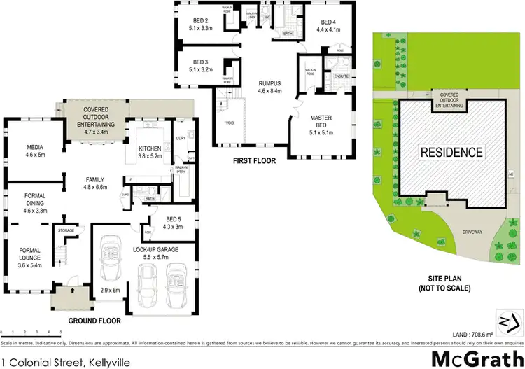 Floorplan of Homely house listing, 1 Colonial Street, Kellyville NSW 2155