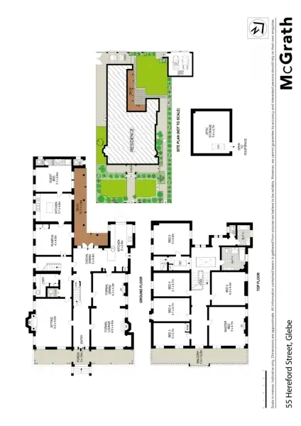 Floorplan of Homely house listing, 55 Hereford Street, Glebe NSW 2037
