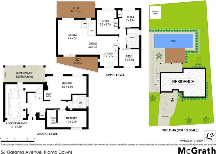 Floorplan of Homely house listing, 56 Kiarama Avenue, Kiama Downs NSW 2533
