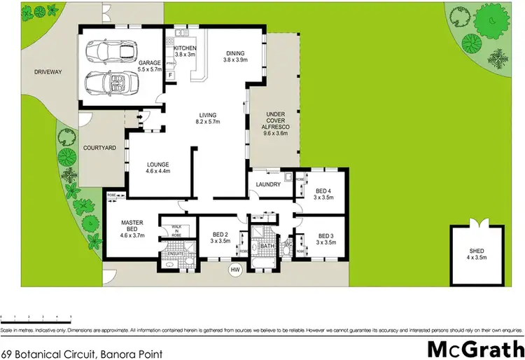 Floorplan of Homely house listing, 69 Botanical Circuit, Banora Point NSW 2486
