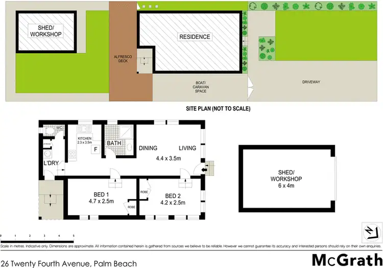 Floorplan of Homely house listing, 26 Twenty Fourth Avenue, Palm Beach QLD 4221