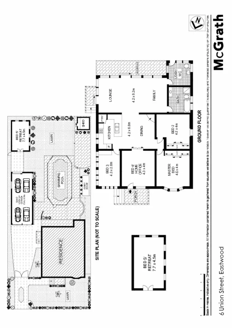 Floorplan of Homely house listing, 6 Union Street, Eastwood NSW 2122