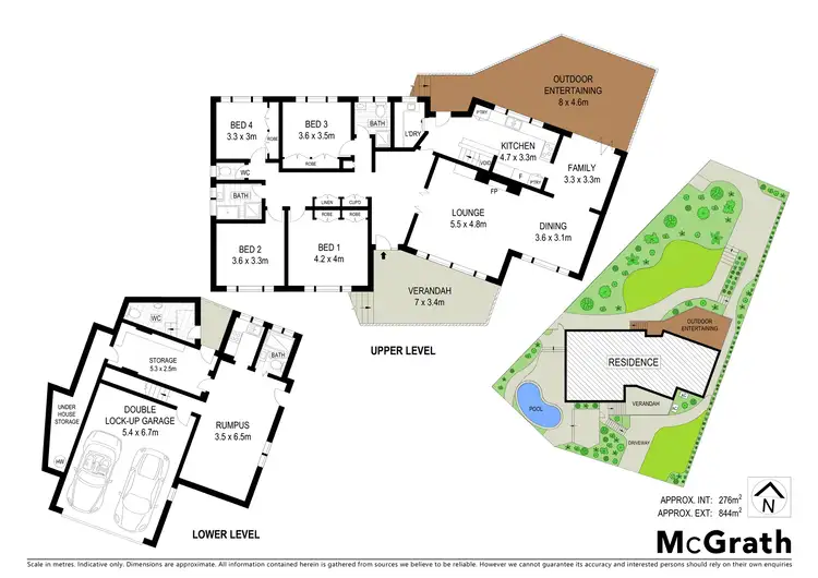Floorplan of Homely house listing, 12 Lyndon Way, Beecroft NSW 2119