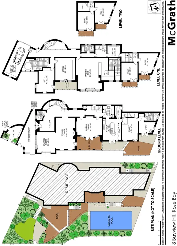 Floorplan of Homely house listing, 8 Bayview Hill Road, Rose Bay NSW 2029