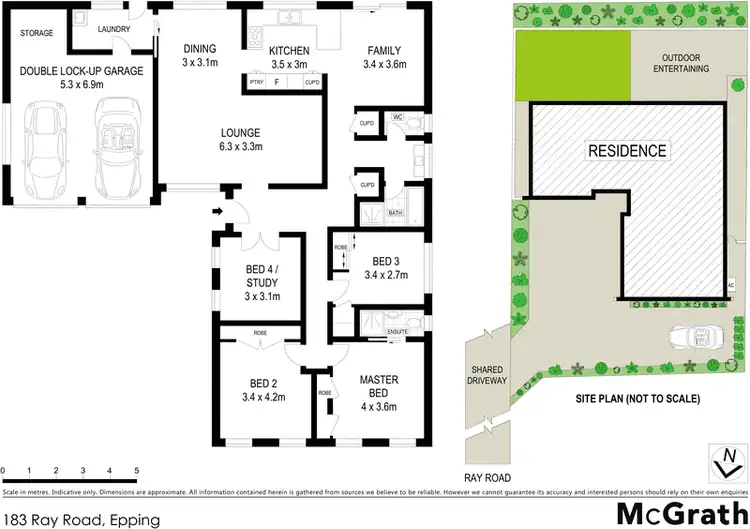 Floorplan of Homely house listing, 183 Ray Road, Epping NSW 2121