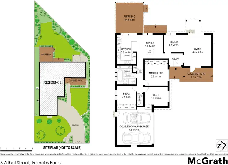 Floorplan of Homely house listing, 6 Athol Street, Frenchs Forest NSW 2086