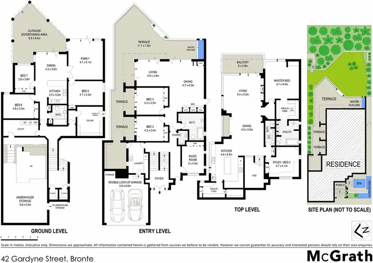 Floorplan of Homely house listing, 42 Gardyne Street, Bronte NSW 2024
