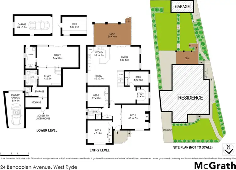 Floorplan of Homely house listing, 24 Bencoolen Avenue, West Ryde NSW 2114