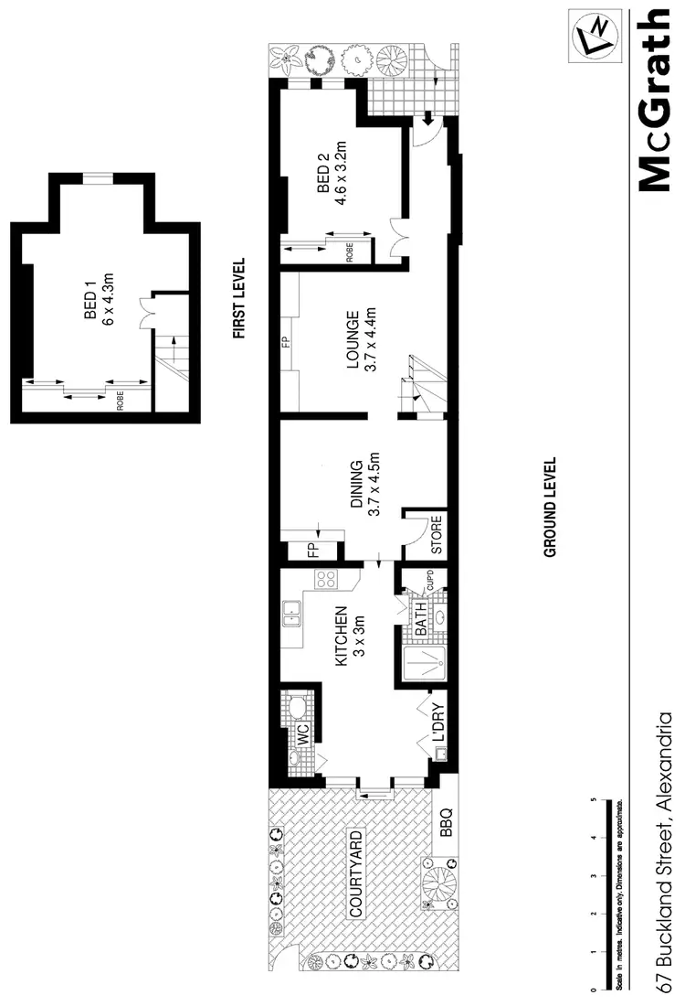 Floorplan of Homely house listing, 67 Buckland Street, Alexandria NSW 2015