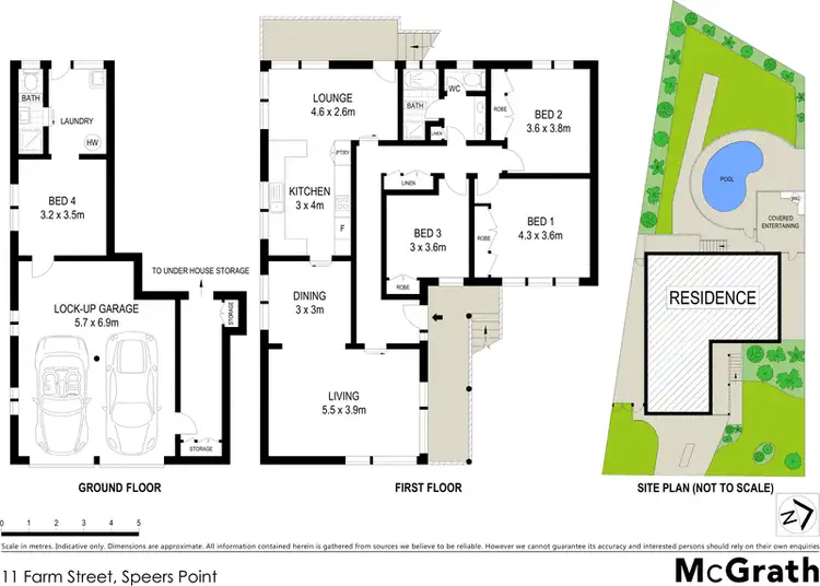 Floorplan of Homely house listing, 11 Farm Street, Speers Point NSW 2284