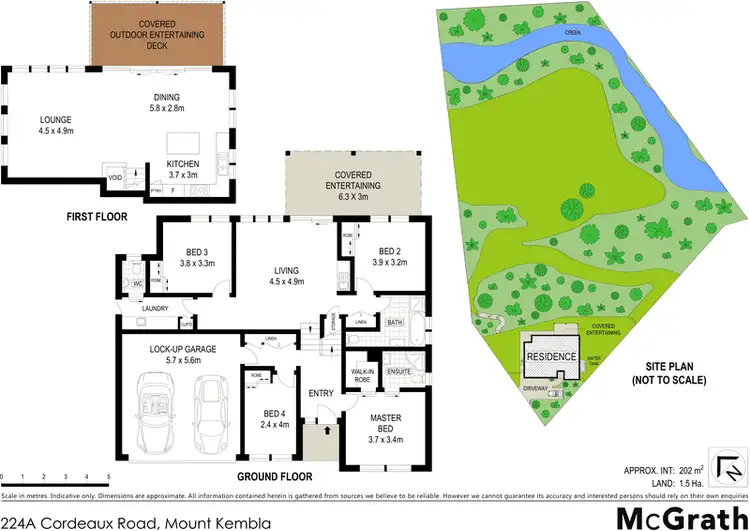 Floorplan of Homely house listing, 224A Cordeaux Road, Mount Kembla NSW 2526