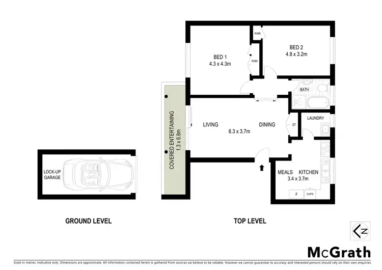 Floorplan of Homely apartment listing, 10/10 Forest Grove, Epping NSW 2121