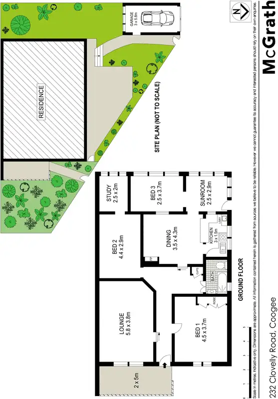 Floorplan of Homely house listing, 232 Clovelly Road, Coogee NSW 2034