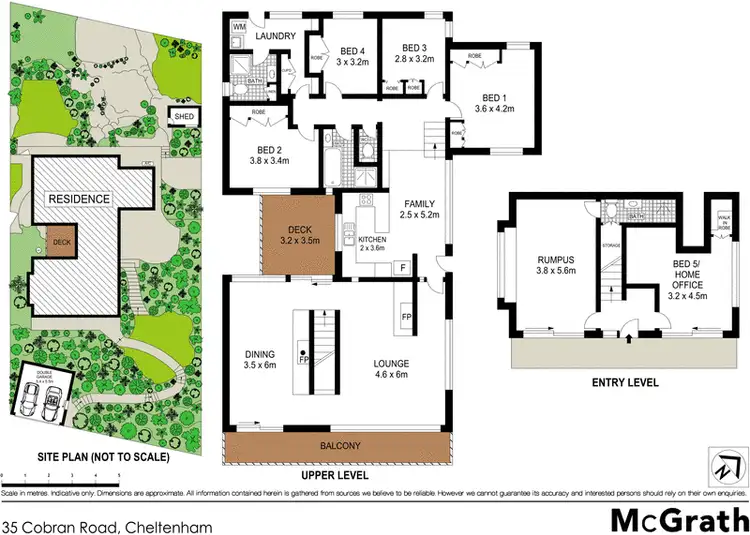 Floorplan of Homely house listing, 35 Cobran Road, Cheltenham NSW 2119