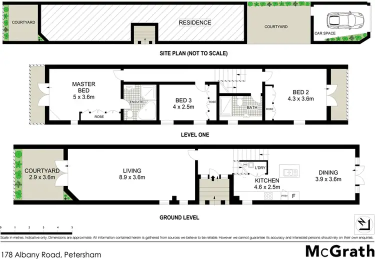 Floorplan of Homely house listing, 178 Albany Road, Petersham NSW 2049
