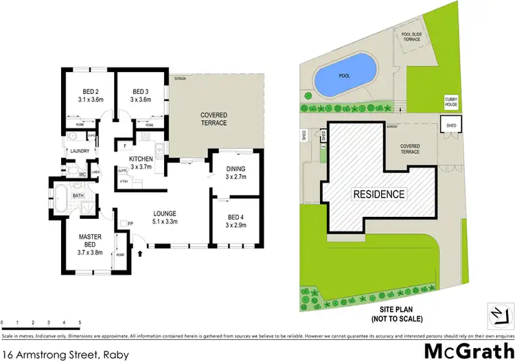 Floorplan of Homely house listing, 16 Armstrong Street, Raby NSW 2566