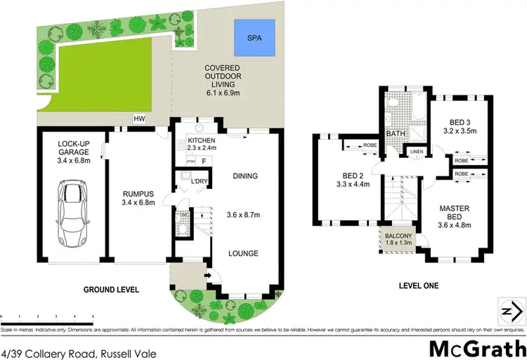 Floorplan of Homely villa listing, 4/39 Collaery Road, Russell Vale NSW 2517
