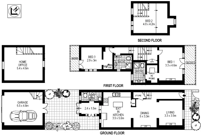 Floorplan of Homely house listing, 32 Phillips Street, Alexandria NSW 2015