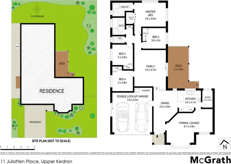 Floorplan of Homely house listing, 11 Julatten Place, Upper Kedron QLD 4055