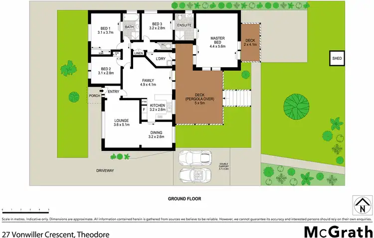 Floorplan of Homely house listing, 27 Vonwiller Crescent, Theodore ACT 2905