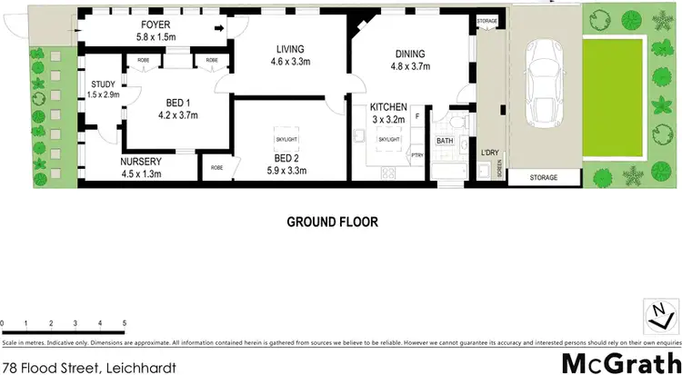 Floorplan of Homely house listing, 78 Flood Street, Leichhardt NSW 2040