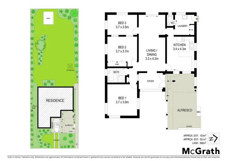 Floorplan of Homely house listing, 17 Saunders Street, Indooroopilly QLD 4068