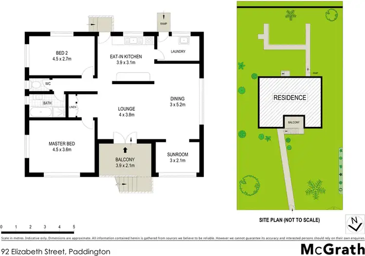 Floorplan of Homely house listing, 92 Elizabeth Street, Paddington QLD 4064