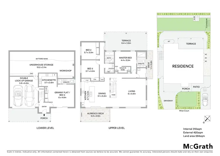 Floorplan of Homely house listing, 8 Wren Court, Tweed Heads South NSW 2486