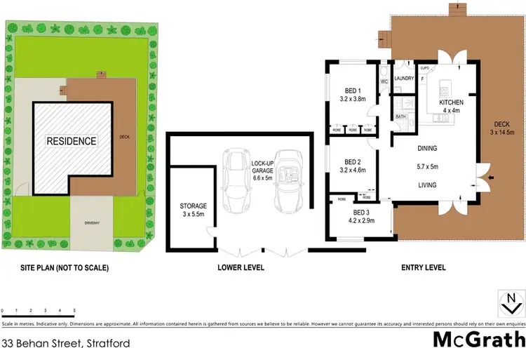 Floorplan of Homely house listing, 33 Behan Street, Stratford QLD 4870
