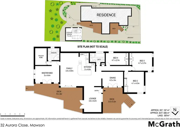 Floorplan of Homely house listing, 32 Aurora Close, Mawson ACT 2607
