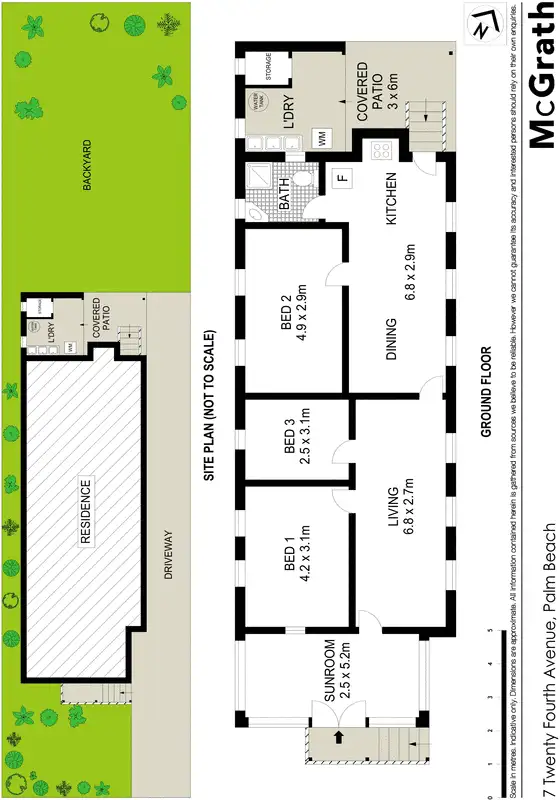 Floorplan of Homely house listing, 7 Twenty Fourth Avenue, Palm Beach QLD 4221