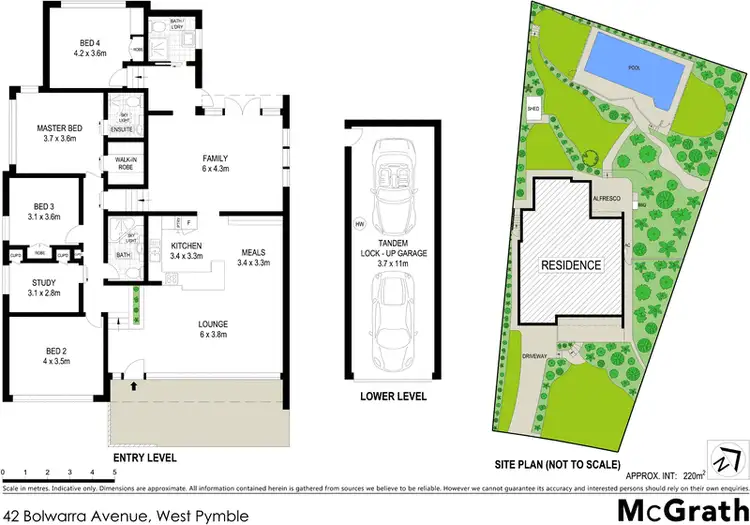 Floorplan of Homely house listing, 42 Bolwarra Avenue, West Pymble NSW 2073