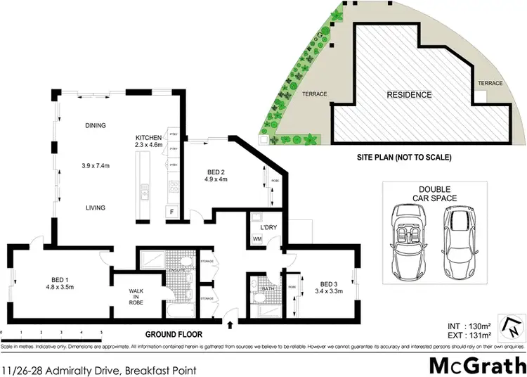 Floorplan of Homely apartment listing, 11/26 Admiralty Drive, Breakfast Point NSW 2137