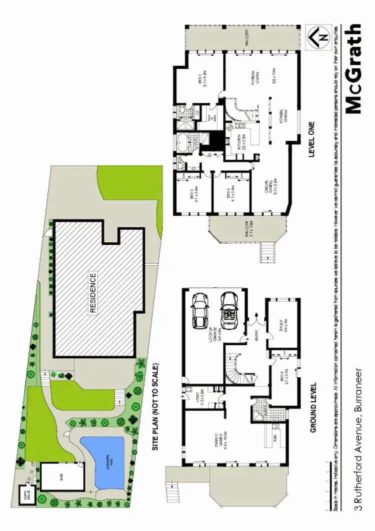 Floorplan of Homely house listing, 3 Rutherford Avenue, Burraneer NSW 2230