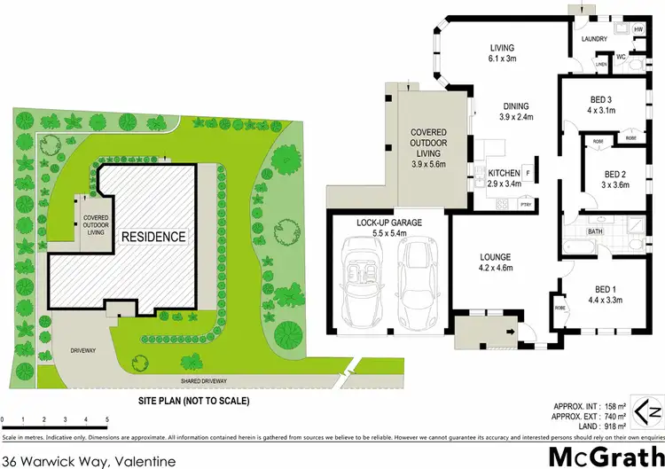 Floorplan of Homely house listing, 36 Warwick Way, Valentine NSW 2280