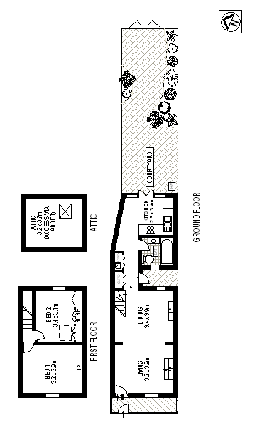 Floorplan of Homely house listing, 21 O'Connell Street, Newtown NSW 2042