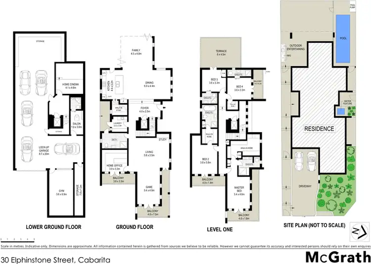 Floorplan of Homely house listing, 30 Elphinstone Street, Cabarita NSW 2137