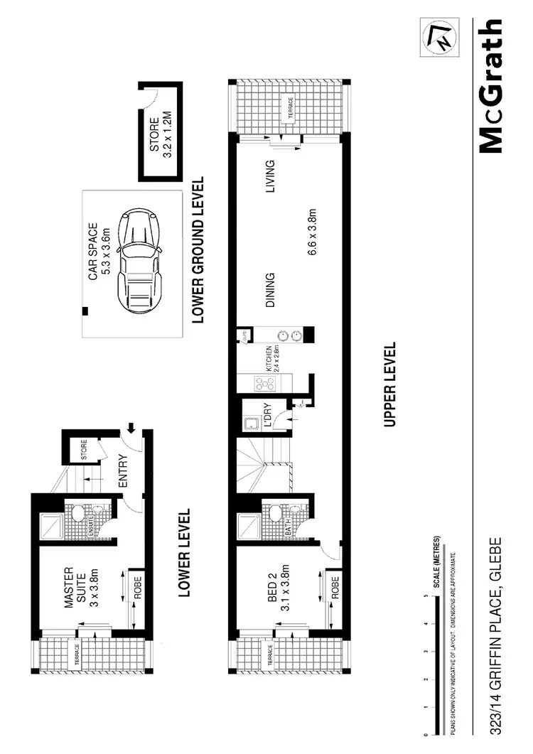 Floorplan of Homely apartment listing, G323/14 Griffin Place, Glebe NSW 2037