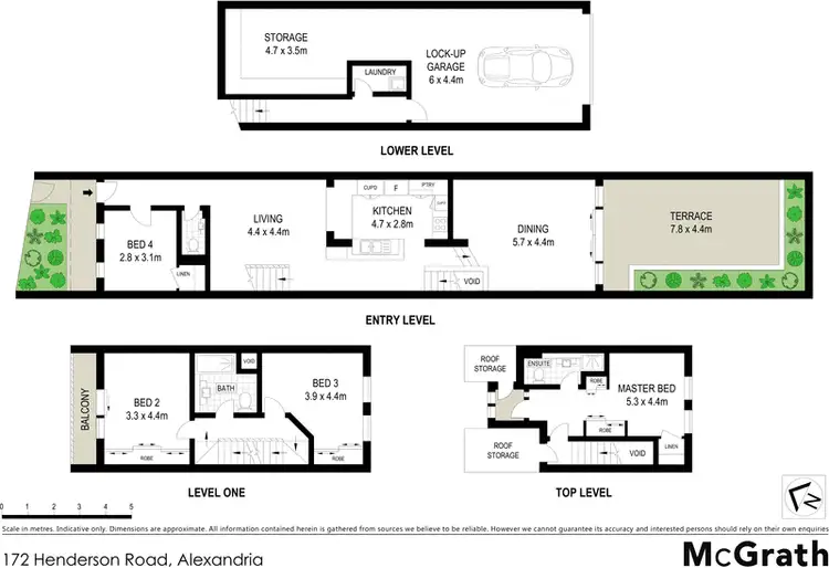 Floorplan of Homely house listing, 172 Henderson Road, Alexandria NSW 2015