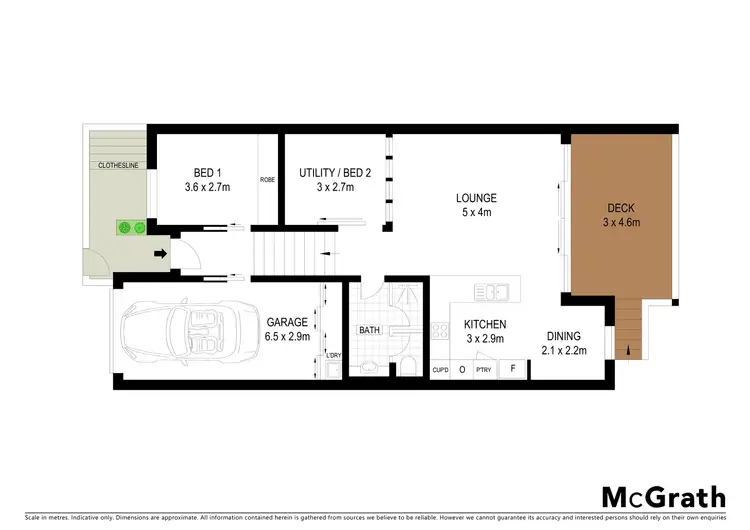 Floorplan of Homely townhouse listing, 7/1A Pioneer Parade, Banora Point NSW 2486