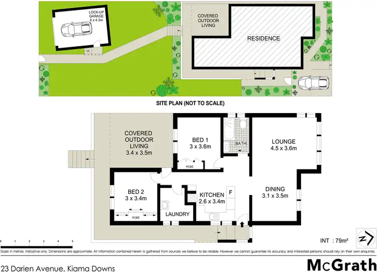 Floorplan of Homely house listing, 23 Darien Avenue, Kiama Downs NSW 2533
