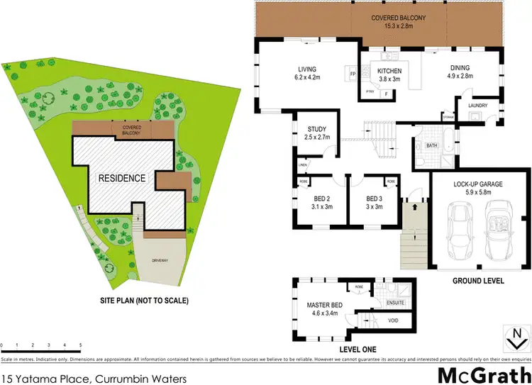 Floorplan of Homely house listing, 15 Yatama Place, Currumbin Waters QLD 4223