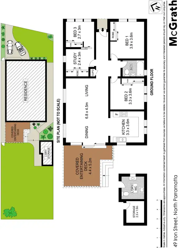 Floorplan of Homely house listing, 49 Iron Street, North Parramatta NSW 2151