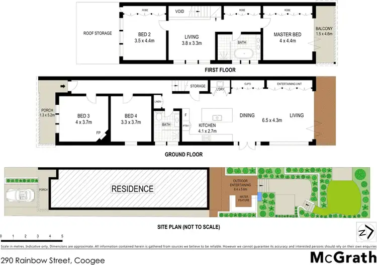 Floorplan of Homely house listing, 290 Rainbow Street, Coogee NSW 2034