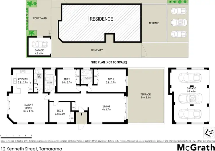 Floorplan of Homely house listing, 12 Kenneth Street, Tamarama NSW 2026