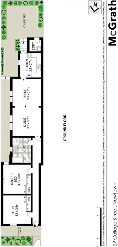 Floorplan of Homely house listing, 29 College Street, Newtown NSW 2042