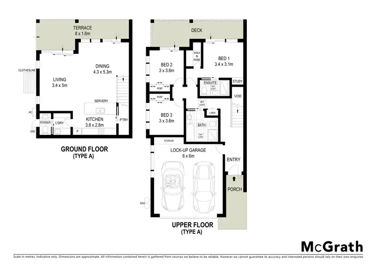 Floorplan of Homely townhouse listing, 24/8 Croft Court, Tugun QLD 4224